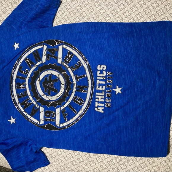 Boys American fighter shirt is in brand new condition hardly worn - Picture 2 of 3